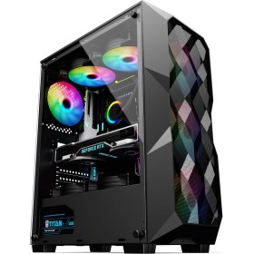 Resim Mintra Kadabra I5-12400f 16GB 256GB M.2 Nvme RX 580 8GB Oyuncu Masaüstü Bilgisayarı 