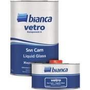 Resim Bianca Vetro Sıvı Cam Liquid Glass Şeffaf Parlak Su Izolasyonu 1 Kg 