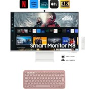Resim Samsung Akıllı-Smart Monitör Tv M8-32 Inç 4K 80 Ekran- Kamera , Silim Tasarım Type-C, Bluetooth ve Wi-Fi Bağlantı Premium Monitör-Tv 