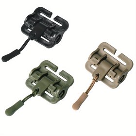 Resim 1 adet, Taktik MOLLE Kısa Yelek Hızlı Açma Toka Adaptörü, Katı POM Malzeme, Avcılık Ekipmanları, Siyah, Taktik Çantalar ve Sırt Çantaları Aksesuarları 