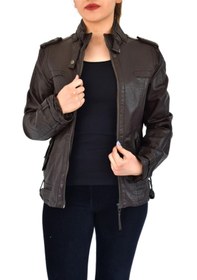 Resim Kadın Spor Suni Deri Mont 11-CKT-236 