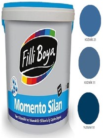 Resim Filli Boya Momento Silan Tam Silinebilir Yıkanabilir Silikonlu Ipek Mat Boya 2,5lt (kozmik 25) 