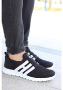 Resim Vojo Huboss Rahat Taban Bağcıksız Erkek Spor Ayakkabı 267800001860 01 Siyah Siyah 