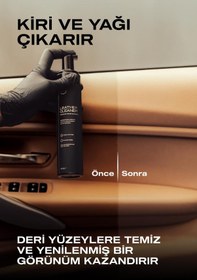 Resim Nasiol Leather Cleaner Araç Ev Ofis Deri Yüzeyler için Premium Köpük Temizleyici Deri Bakımı 250 G 