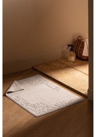 Resim Madame Coco Orlena %100 Pamuk Ayak Havlusu - Gri - 50x70 Cm Gri 