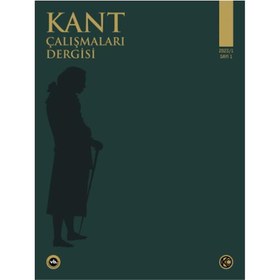 Resim Kant Çalışmaları Dergisi Sayı 1 