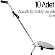 Resim İleri Trafik Araç Altı Kontrol Aynası 30 cm Onlu Set 