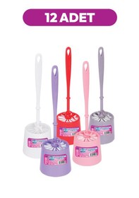 Resim Parex Eco Tuvalet Fırçası 12'li Paket Çok Renkli 