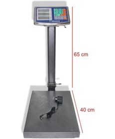 Resim Modizu 150 Kg Kapasite 20 Gr 30x40 Cm Kefe-hassasiyet Dijital Elektronik Kantar Katlanabilir Boyun Terazi 