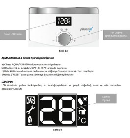 Resim E.C.A Phoenix PH HM 11 Hermetik Şofben – 19 kW, 11 lt/dk, Low NOx, Enerji Tasarruflu ve Hızlı Isıtma Teknolojisi 