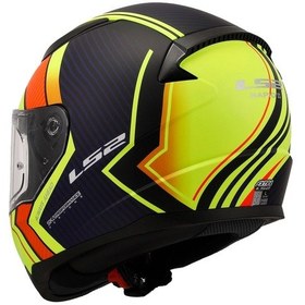 Resim Ls2 Rapıd 2 Extra Mavi Vizör + Şeffaf Vizör Kask Mat Neon Sarı Mavi 