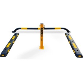 Resim İleri Trafik Kişisel Park Yeri Seti - Siyah Standart 