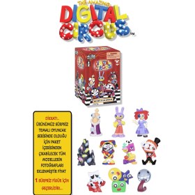 Resim 1 Adet Amazing Digital Circus All Star Mini Figür 5 Cm 1 Kutu İçinde 1 Adet Sürpriz Karakter Geliyor 