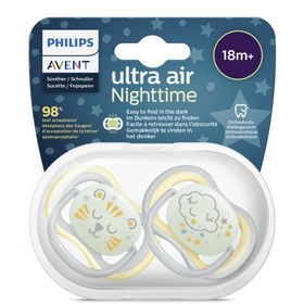Resim Nessiworld Avent Ultra Air Night Soother 18+ Months 