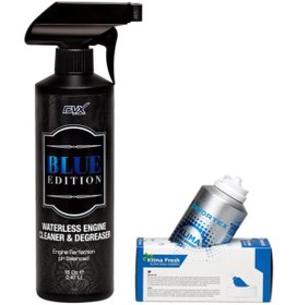 Resim Divortex Blue Edition Susuz Motor Temizleme + Klima Fresh Limon Koku Giderici 