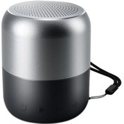 Resim Reedark Taşınabilir Ipx5 Su Geçirmez Bluetooth 5.0 Hoparlör 18 Saat Çalışma Hd Metal Gövde Type-c Gümüş 