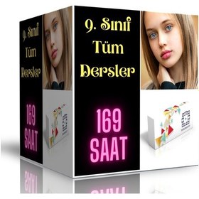 Resim Lise 9.Sınıf Tüm Dersler Görüntülü Eğitim Seti 