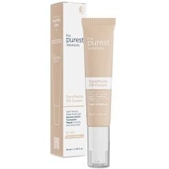Resim The Purest Solutions Yağlı ve Karma Ciltler İçin Matlaştırıcı BB Krem SPF 50+ 40 ml – Açık-Orta Ton 