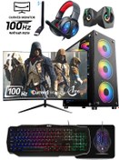 Resim IZOLY İZOLY Riot X i7-2600 16GB 512GB M.2 NVMe RX 550 4GB 24"100HZ Oyuncu Masaüstü Bilgisayarı 