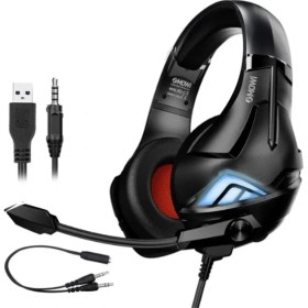 Resim Pileli Store Xmowi R2 Gaming Mikrofonlu Rgb Oyuncu Kulaklılığı Gurultu Engelleyici KULAKLIK-(5775) 