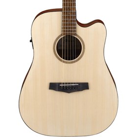 Resim Ibanez PF10CE Elektro Akustik Gitar - Open Pore Natural 