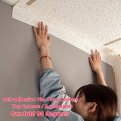 Resim 1 Rulo Kendinden Yapışkanlı XPE Köpük Kenarlık - Su Geçirmez, Kolay Uygulanır ve Çıkarılır, Alet Gerektirmez, Tavan, Duvar, Banyo, Mutfak, Ofis İçin - Modern Dekoratif Paspas (230.0x12.06cm) - DIY & Profesyonel Projeler için İdeal, Köpük Duvar Kenarı, Mutfak Aksesuarları, Şık Tasarım, Dayanıklı Yüzey, Yapıştırma Profili, İç Mimarlar 