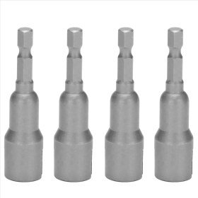 Resim Explosion1 4pcs Güç Kanadı Somun Sürücüsü Seti Yuva Kanadı Fındık Matkap Bit Soket Anahtarı Araçları Seti 1/4 Inç Hex Shank Matkaplar Bit (Yurt Dışından) 