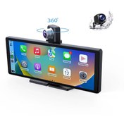 Resim SMAYLİNG 360° Döner Kameralı Akıllı Ekran | Android Auto & Apple CarPlay Destekli Araç Multimedya Sistemi 