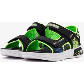 Resim Skechers Power Splash Büyük Erkek Çocuk Siyah Sandalet 402271L Bklm 