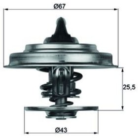 Resim Genel Markalar TERMOSTAT (65°) / (CONTALI) ACTROS MP2-MP3 1841-1843-1844 / ATEGO / AXOR ECONIC / MK-NG-LK SERI / L 