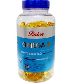 Resim Balen Omega 3 Norveç Balık Yağı Trglsrd Form 1380mgx200 Yumuşak Kapsül 