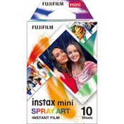 Resim FUJIFILM instax mini Spray Art 10'lu Film 