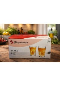 Resim Paşabahçe Scala Su Bardağı 330cc 6'lı Şeffaf 