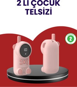 Resim Kanonik Education Uzun Menzilli Bebek Telsizi – VOX Modlu, Renkli LCD Ekranlı 