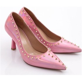 Resim Dgn 6079 Kadin Diken Taşli Topuklu Ayakkabi 6079-1974-R146202 