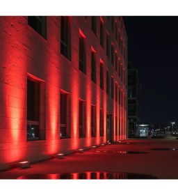 Resim 20CM 6W LED Duvar Boyama Wallwasher Kırmızı 220V 