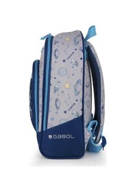 Resim Gabol Anaokulu Sırt Çantası Space Gri 9l Gb.234628 Gri - Mavi 