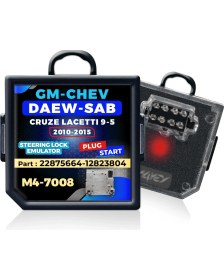 Resim Goldcar Gmc / Chevrolet / Daewoo / Saab Cruze, Lacetti, 9-5 (2010–2015) Direksiyon Kilidi Emülatörü (Simülatörü) 