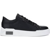 Resim Tamer Tanca Erkek Hakiki Deri Siyah Deri Sneakers & Spor Ayakkabı 352 22053 Erk Ayk Y25 Sıyah Dr Siyah 