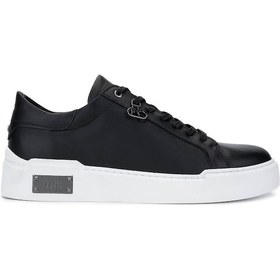 Resim Tamer Tanca Erkek Hakiki Deri Siyah Deri Sneakers & Spor Ayakkabı 352 22053 Erk Ayk Y25 Sıyah Dr Siyah 