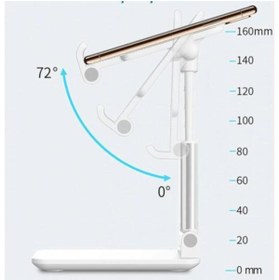 Resim 3B Trend Masaüstü Tablet Ve Telefon Tutucu Stand Taşınabilir Katlanabilir Ayarlanabilir Yükseklik 