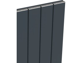 Resim Hestia Alüminyum Radyatör 60cm x 153cm (17 Dilimli) Antrasit 