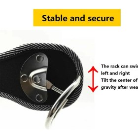 Resim Quueppty Döngü Aleti Alet Kemeri Kancası Ağır Hizmet Tipi Çekiç Döngü Alet Kemeri Aksesuarları Kemer Alet Tutucu Inşaat Için Alet Kemeri Klipsi (Yurt Dışından) 