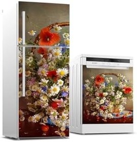 Resim Buzdolabı Ve Bulaşık Makinesi Takım Sticker 0102 