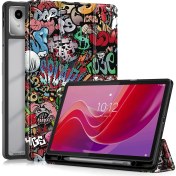 Resim Lenovo Tab M11 / Xiaoxin Pad 2024 Için Boyalı Deri Kılıf (Yurt Dışından) 