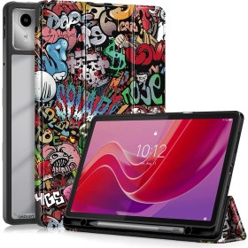 Resim Lenovo Tab M11 / Xiaoxin Pad 2024 Için Boyalı Deri Kılıf (Yurt Dışından) 