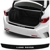 Resim Land Rover Modelleri Için Uyumlu Grafen Karbon Oto Bagaj Koruyucu 90 X 7 Cm 