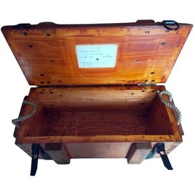 Resim Maker Ticaret Koleksiyonluk Dekoratif Sandık 1938 Yılına Ait 68 X 32 X 30 Cm 