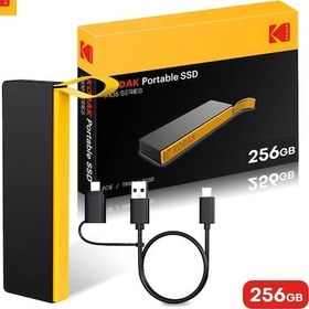 Resim Oldfriend Kodak 256gb Taşınabilir Ssd Usb 3.2 Type-c Harici Disk Yüksek Hız Mobil Depolama 