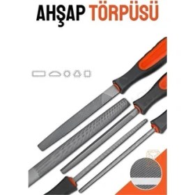 Resim Marsilyan Ahşap Törpüsü 5 Model Ahşap Törpü Seti 